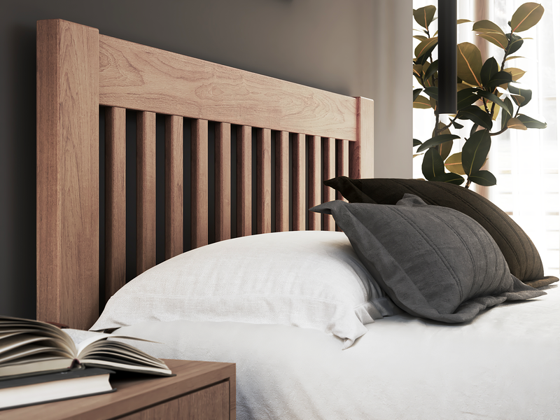 Abby Natural Queen Bed