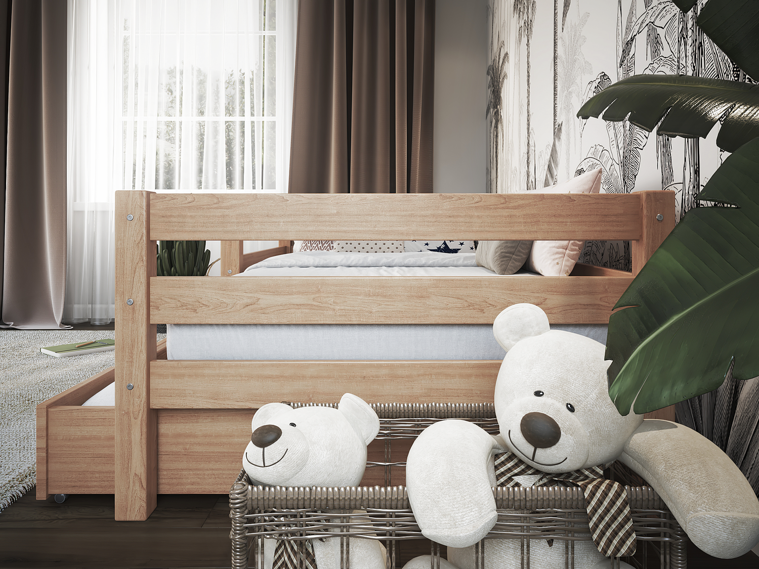 Twin Size Kids Bed