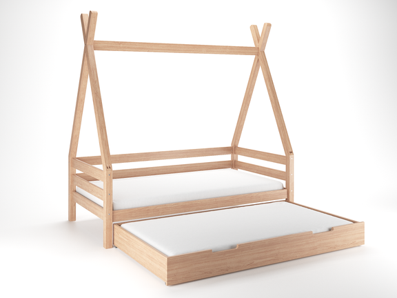 Kids Bed Solid Wood