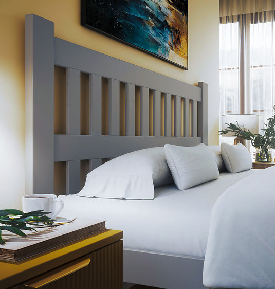 Image Grey King Bed