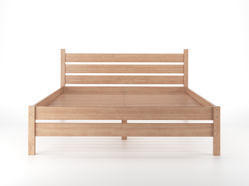 Ava Natural Queen Bed