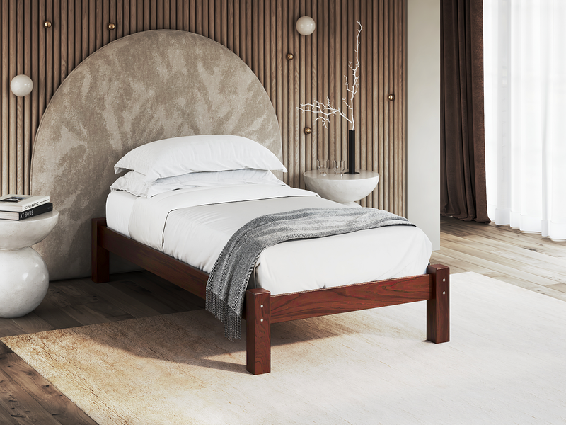 Solid Wood Platform Bed